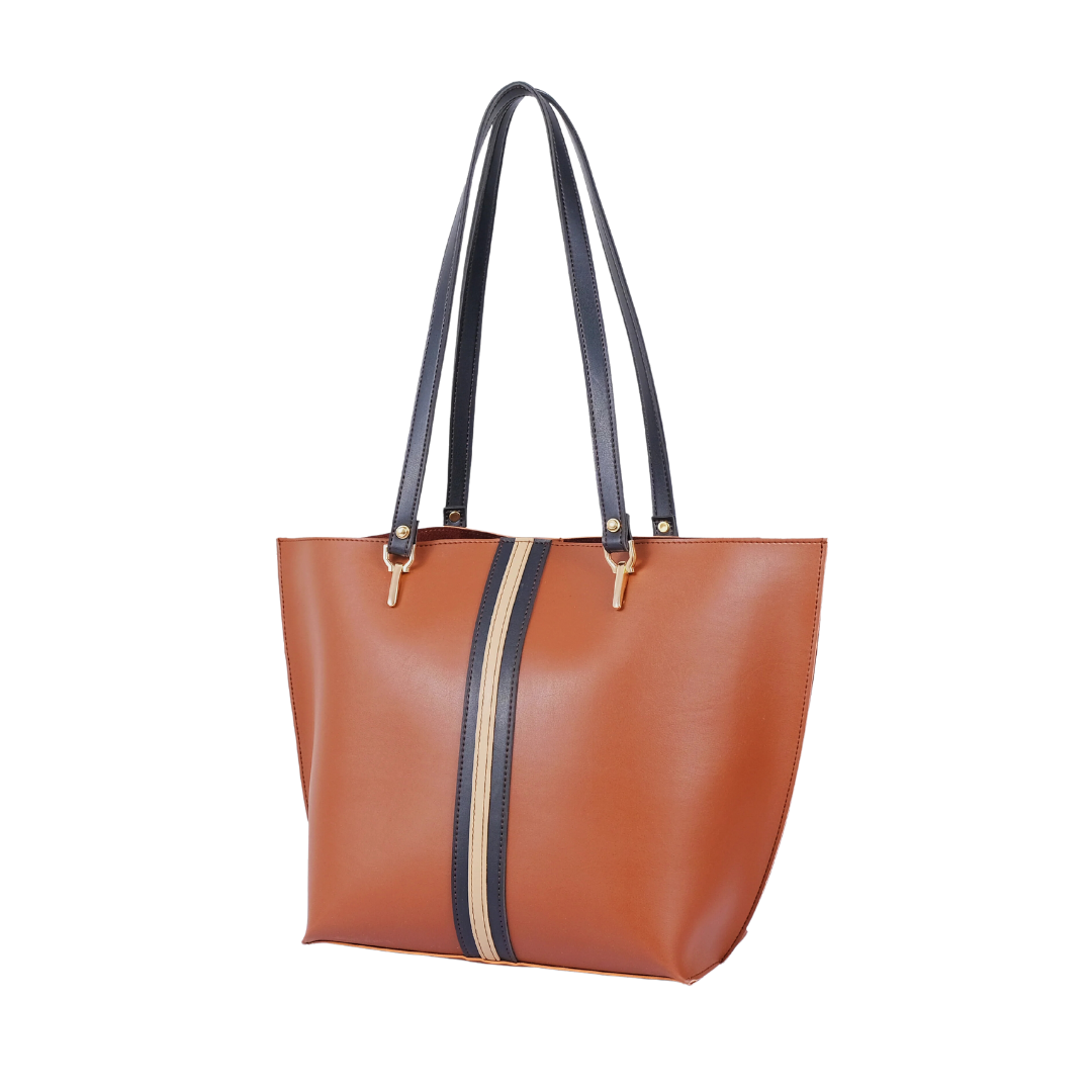 Zotolan Centre Stripe Tote Bag